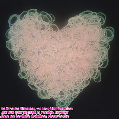 Loom Rubber Band Refill, Luminous Pink 900 Pcs. - color: Luminous Pink