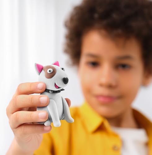 HEY CLAY Dog Story Air Dry Clay Kit for Kids Toys 6-8 Years Sculpting Set - color: Dog Story
