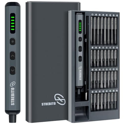 STREBITO Mini Electric Screwdriver Set, 70 in 1 Small Electric Screwdriver - style: Standard