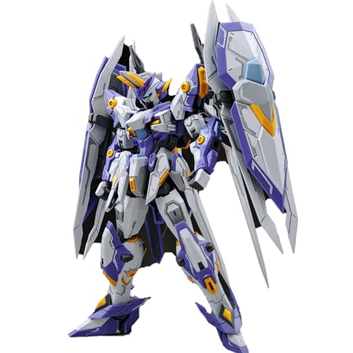 Funtasy Planet Action Figures 1/144 Scale Model Kits for Adults, SNAA Aegis Knight-Achilles, Mecha Model Kit Articulated Figures Assembled Mode - color: Achilles