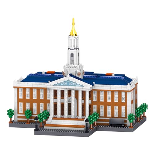 Micro Building Blocks, World Famous Business School Building Block Set 3047 PCS Architecture Model Building Toy - color: Business School