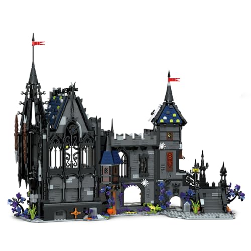 Dracula Haunted House - Blocks Set,3007 PCS Halloween Castle for Adults - style: Dracula Castle