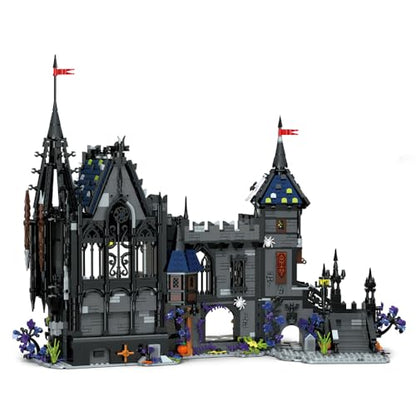 Dracula Haunted House - Blocks Set,3007 PCS Halloween Castle for Adults - style: Dracula Castle