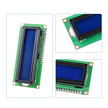 SunFounder IIC/I2C/TWI LCD1602 Display Module Compatible with Arduino and Raspberry Pi - color: 16x2 I2C LCD