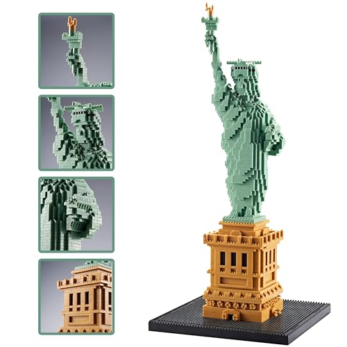 Statue of Liberty Building Block Set for Adults, New York City Architecture