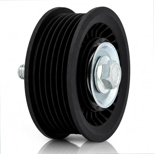Belt Idler Pulley, 36610 Belt Tensioner Pulley for Select Cadillac, Chevrolet, GMC as Escape, Escalade, Silverado, Suburban, etc Models. 419-091 Automotive Replacement Idler Pulley Kit by KeeRoarin - size: 36610 - GM