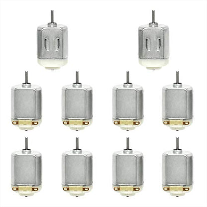 Gikfun DC 3V-6V 130 Mini Electric Motor, 10 Pack
