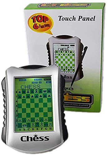 Portable Electronic Chess Game Board with Touch Control