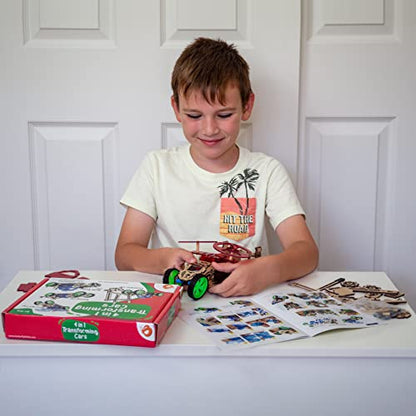 ButterflyEdufields 4in1 Cars Educational STEM Kits for Kids Ages 6-8-10-12 - style: Science Kit