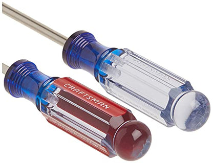 CRAFTSMAN Screwdriver Set, Assorted, 12Piece (CMHT65044) - size: 12 Count (Pack of 1)