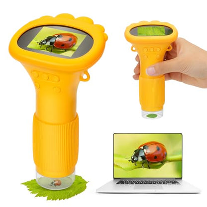 Kids Microscope, Portable Microscope for Kids