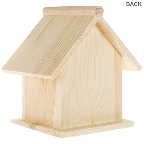 Hobby Lobby Woodpile Fun! Unfinished Wood Birdhouse for Kids and Adults