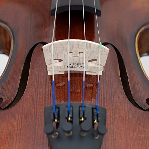Antonio Giuliani Primo Violin 1/4 size Bundle By Kennedy Violins - Carrying Case and Accessories Included - Solid Maple Wood and Ebony Fittings - size: 1/4