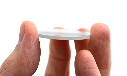 EISCO Concave Mirror, 1.5" Diameter, 100mm Focal Length - Round - Glass - 2mm Thick Approx.