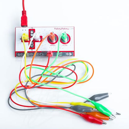 Makey Makey STEM Kit from Joylabz, Educational Science Kits, 1000s of Engineering and Computer Coding Activities, Hands-on Technology Learning Fun, Engineering Kits for Kids, STEM Kits
