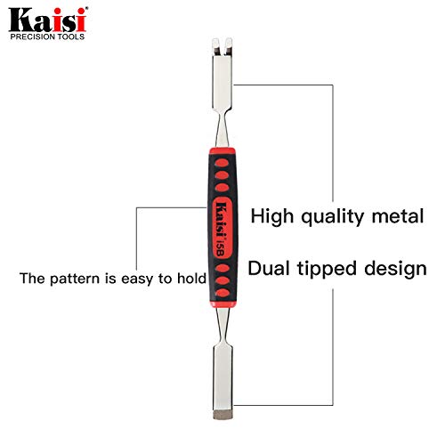 Precision Tweezers Set, Kaisi 12 PCS ESD Tweezer Set, Anti-Static Stainless Steel Tweezers Kit Curved Tweezers for Craft, Jewelry, Electronics, Laboratory Work - size: 12 Pcs