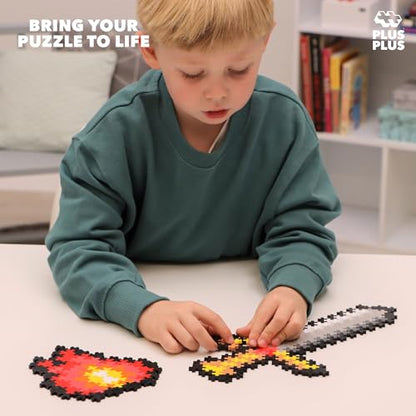 PLUS PLUS Puzzle By Number, Adventure - 250 Piece Building Set - style: Adventure