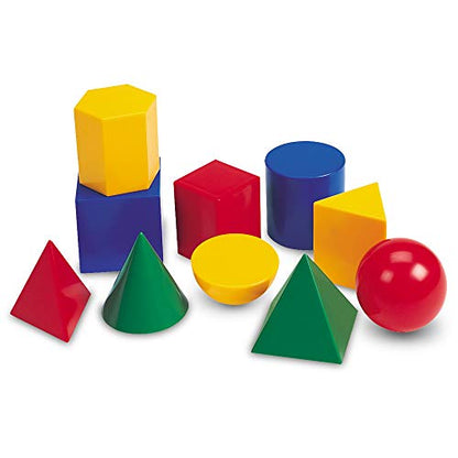 Learning Resources Large Plastic Geometric Solids