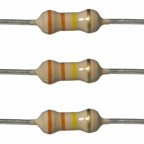 E-Projects 100EP512330K 330k Ohm Resistors, 1/2 W, 5% (Pack of 100)