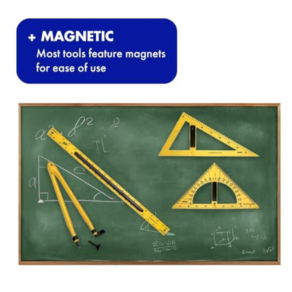 Helix - Magnetic whiteboard Geometry Set - 4 piece