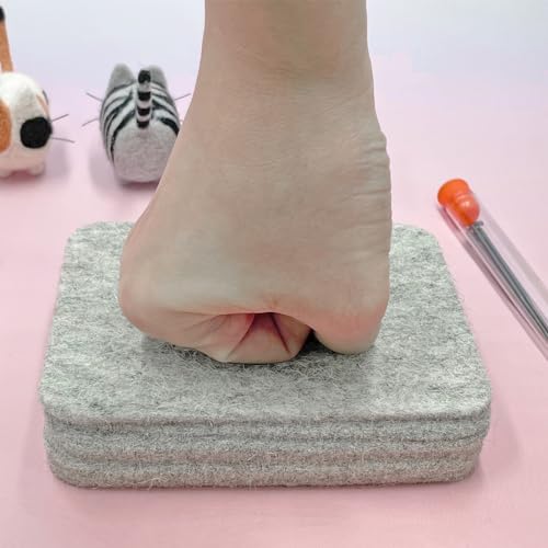Truslin Needle Felting Kit, 4 Pcs Doll Making Needle Felting Starter Kit - color: 1# 4pcs