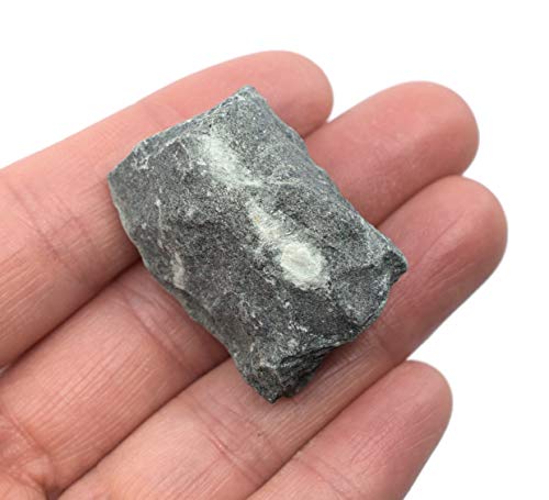 EISCO 12PK Raw Chlorite, Metamorphic Mineral Specimens - Approx. 1" - Geologist Selected & Hand Processed - Great for Science Classrooms - Class Pack