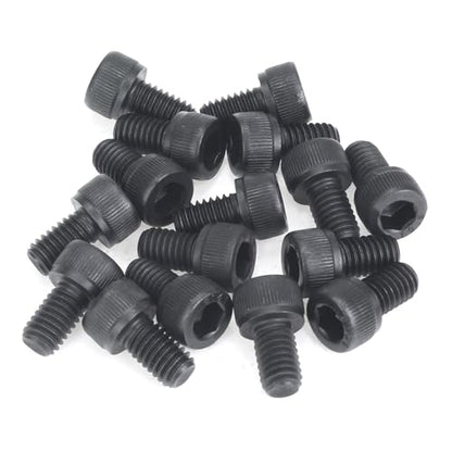 35 Pieces M6 x 10mm Socket Head Cap Screws, Thread Pitch 1.0mm, Sutemribor M6 Black Screws, 12.9 Grade Alloy Steel, Black Oxide Finish, Fully Threaded - size: M6 x 10mm, style: Socket Head