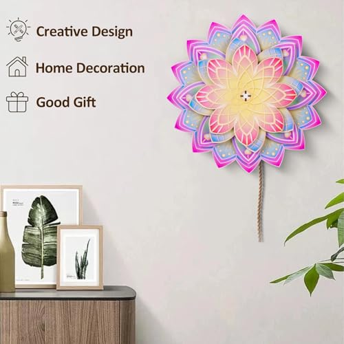 3D Wooden Puzzles Mandala Wall Art for Adults - color: Mandala