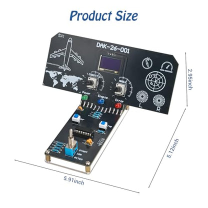 PEMENOL Flight Simulator Soldering Project Kit