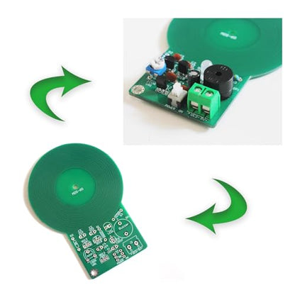 Metal Detector Soldering Practice Kit Soldering Projects Teaching Supplies DC 3V-5V DIY Electronic DIY Kits HUAGZIMO