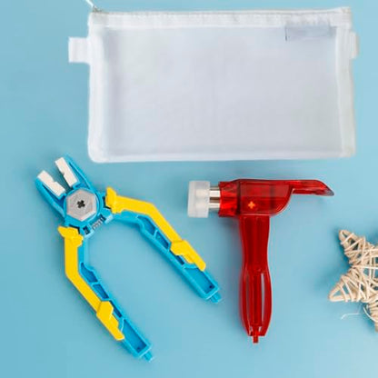 Building Blocks Tool Kit, Including Brick Separator, Block Picker, Multi-Purpose Hammer 3 in 1 Sets Color Random