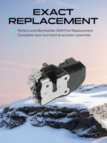 YHTAUTO Front Passenger Side Door Lock Latch Actuator for Dodge - size: Front Passenger Side