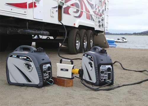 Pulsar 2,300W Portable Gas-Powered Quiet Inverter Generator With USB Outlet & Parallel Capability, Carb Compliant, G2319N - style: 2300 Watts + Gas Only + USB