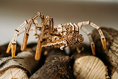 Wood Trick Spider 3D Wooden Puzzles for Adults to Build