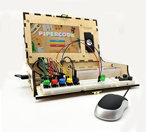 Piper Computer Kit: Award-Winning, STEAM Learning, with Raspberry Pi, Drag-n-Drop Coding, StoryMode, Games, Python, and Amazing Projects!