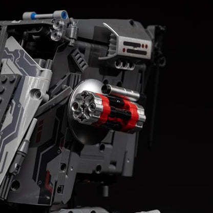 UNCLE BRICK Mechanical War Robots Building Blocks Sets,Interstellar War Walking Robot,Manual Rotation and Electric Drive,STEM Toys for Aged 8-13,A Perfect Birthday for Model Collectors