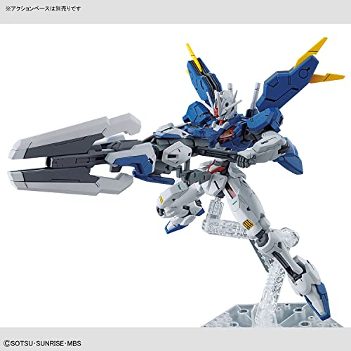 Bandai Hobby - Mobile Suit Gundam: The Witch from Mercury - #19 Gundam Aerial Rebuild, Bandai Spirits HG 1/144 Model Kit,Blue - color: blue