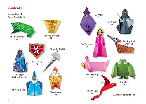My First Origami Fairy Tales Kit: Paper Models of Knights, Princesses, Dragons, Ogres and More! (includes Folding Sheets, Easy-to-Read Instructions, Story Backdrops, 85 stickers) (Tuttle Specials)