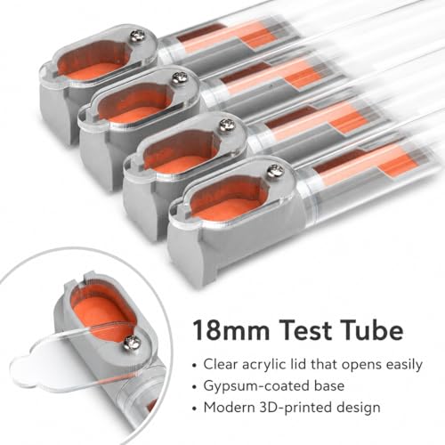 StackCore Stackable Series - White QuadTube (Four Tube Ant Nest) with Starter Tool Kit - size: White QuadTube