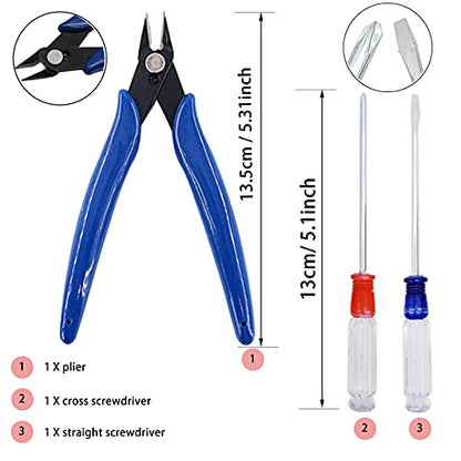 38Pcs Gundam Tools Kit Gunpla Tool Gundam Model Kit Tools Bandai Tool kit Car Model Tools Set for Hobby Model Building Making Assembling