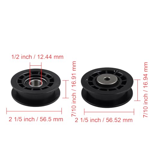 Pulleys 587973001(2) 587969201(1) & Belt 580364609(1) Kit for Husqvarna
