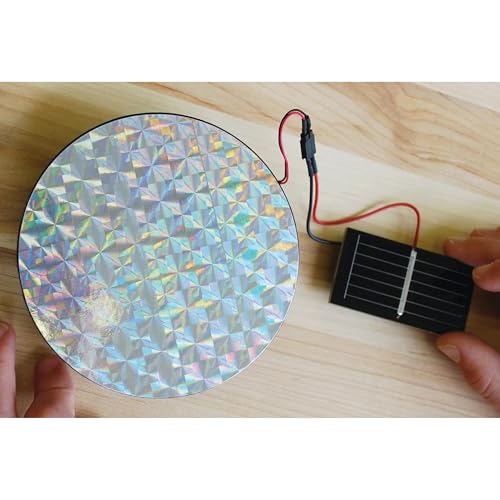 Solar Power Science Kit – Spinning Disk STEM Experiment for Kids | Hands-On Renewable Energy Learning Activity, Ages 9+