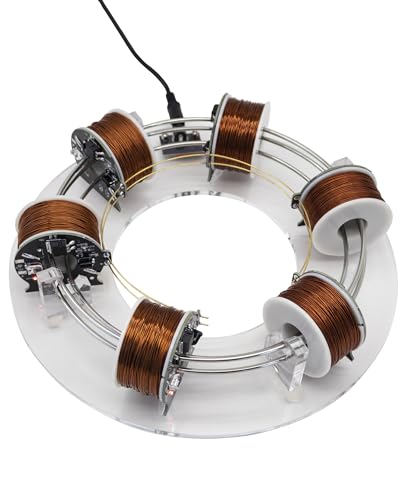 6 Coils Ring Electromagnetic Accelerator Cyclotron