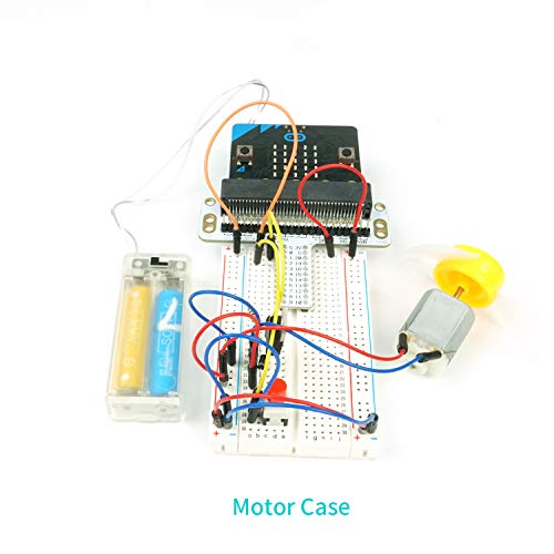 ELECFREAKS microbit Starter Kit 24 Accessories Micro:bit Basic Coding Electronics Kit, microbit Makecode Learning Kit with Guidance Manual (Without Micro: bit) (Pack of 2) - size: 83 x 55 millimeters (Pack of 2)
