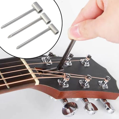 Sliver Guitar Truss Rod Guitar Neck Box Repair Wrench Accessory Repair Tool, Inner Dia 6mm & 7mm & 8mm, Sleeve Length 19mm - color: Silver, size: 6mm, 7mm, 8mm; 19mm Sleeve Length