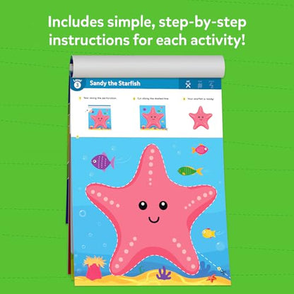 Skillmatics Snip Snip Animals, Scissor Skills Toy, Felt Craft Gift for Kids - style: 5. Animals