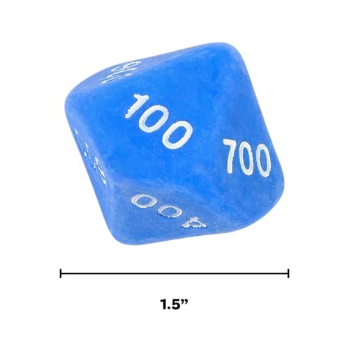 LEARNING ADVANTAGE Place Value Dice, 10 Sided, Pack of 12