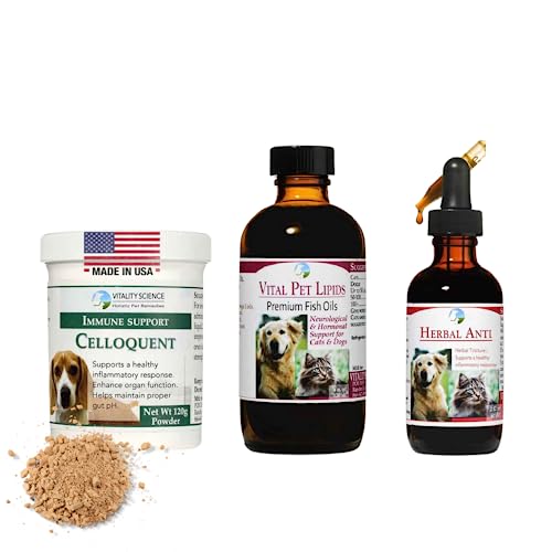 Vitality Science Advanced Immune Restoration Supplements for Dogs | Intense Regeneration Protocol | Helps with Pain Relief (Small) - size: Small