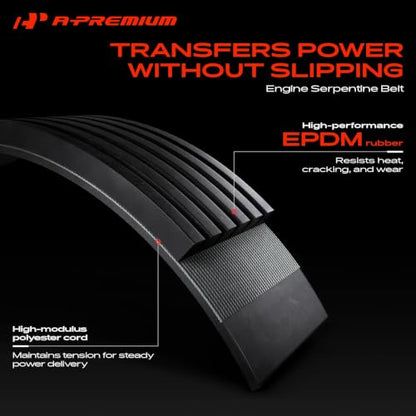 A-Premium Engine Serpentine Belt Drive Kit