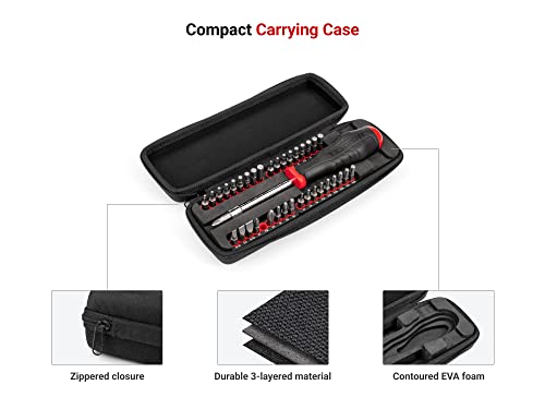 TEKTON 4 mm and 1/4 Inch Bit Driver and Bit Set, 134-Piece | DRV99004 - style: 134-pc. 4 mm and 1/4 Inch Bit Driver and Bit Set with Cases